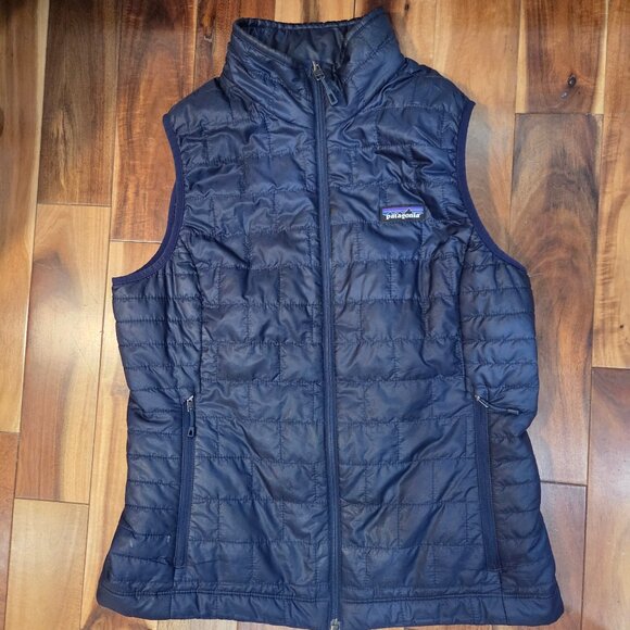 Patagonia Jackets & Blazers - Patagonia Women’s Nano Puff Vest M – Dark blue Lightweight Insulated